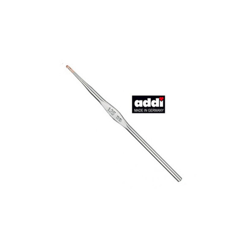 ADDI SteelCrochet Hook 13cm/0.5 mm|...