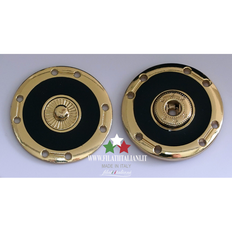 Gold lacquered bottons Lineato 50...