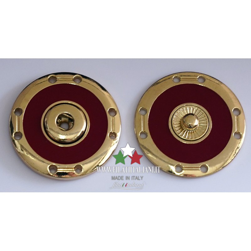 Gold lacquered bottons Lineato 40...