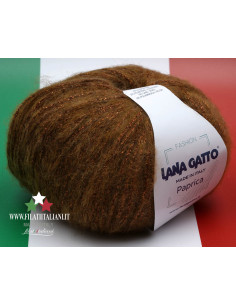 filati italiani Cotone Fiocco (100% Cotone) 50 Grammi, 125 Metri, per  Uncinetto e Maglieria (Verde) Colore 7620