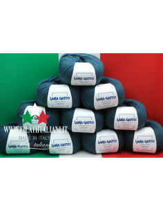 Filati italiani di lana merino, 50g / 1,76 oz palline -  Italia